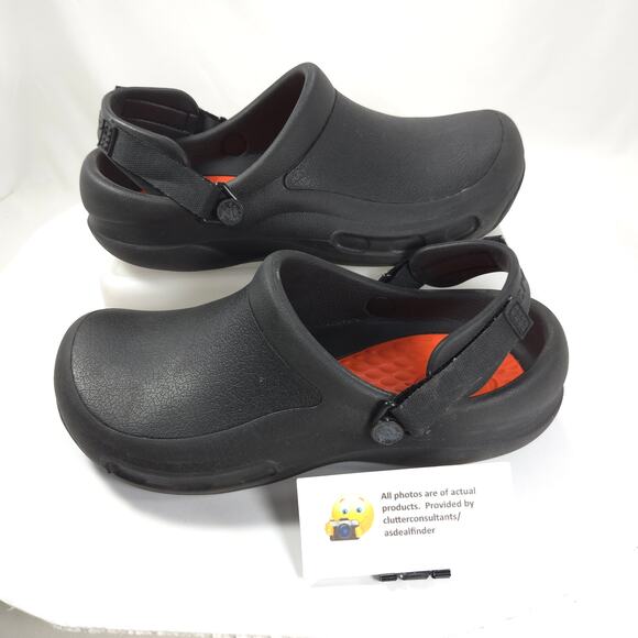 Lite Ride by Crocs Casual Slip On Comfort Mule Clog Womens Size 11 Mens 9 Black - Picture 5 of 9
